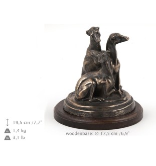 Whippet figurka na drewnie Art-Dog